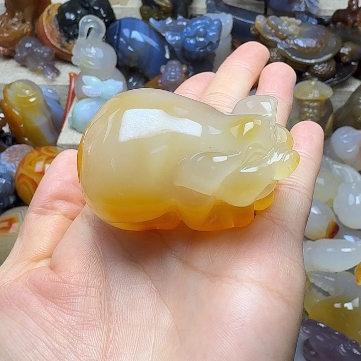 玛瑙/玉髓未镶嵌饰品