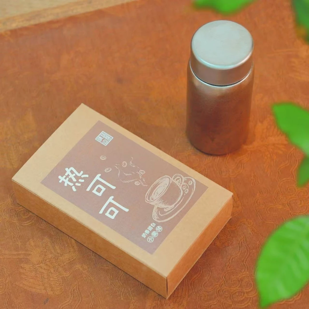 【清然雅集】热可可——老白茶钛杯