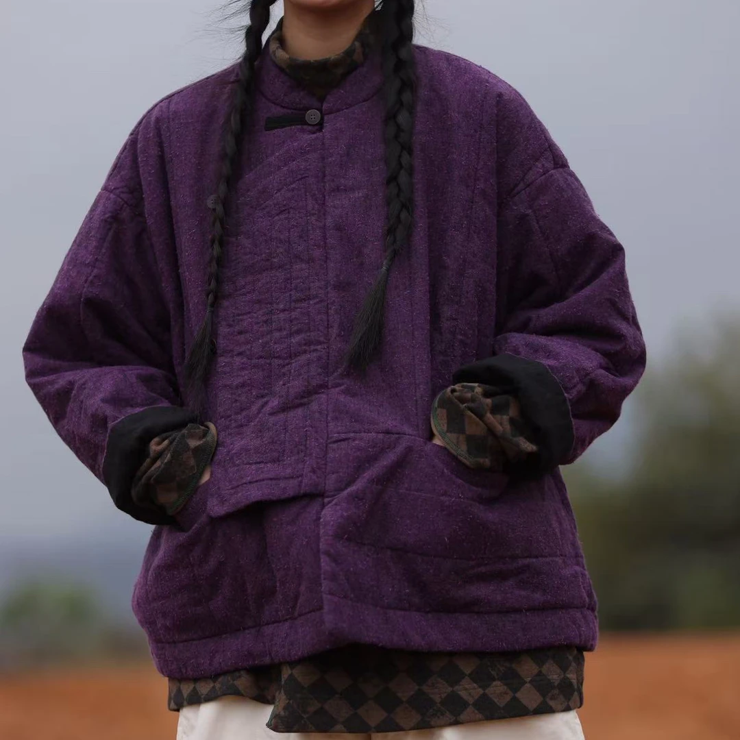 布忘初心分享 荼TU-M351187 棉服 胸围144、衣长65