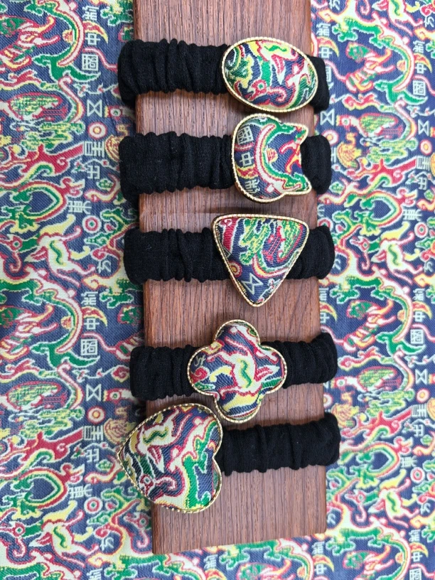 非遗宋锦发夹网红款