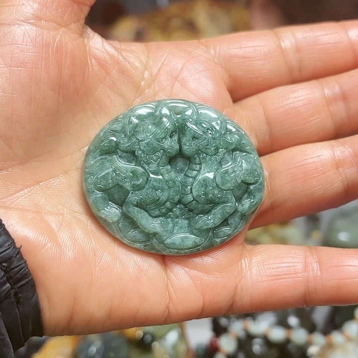 和田玉挂件未镶嵌