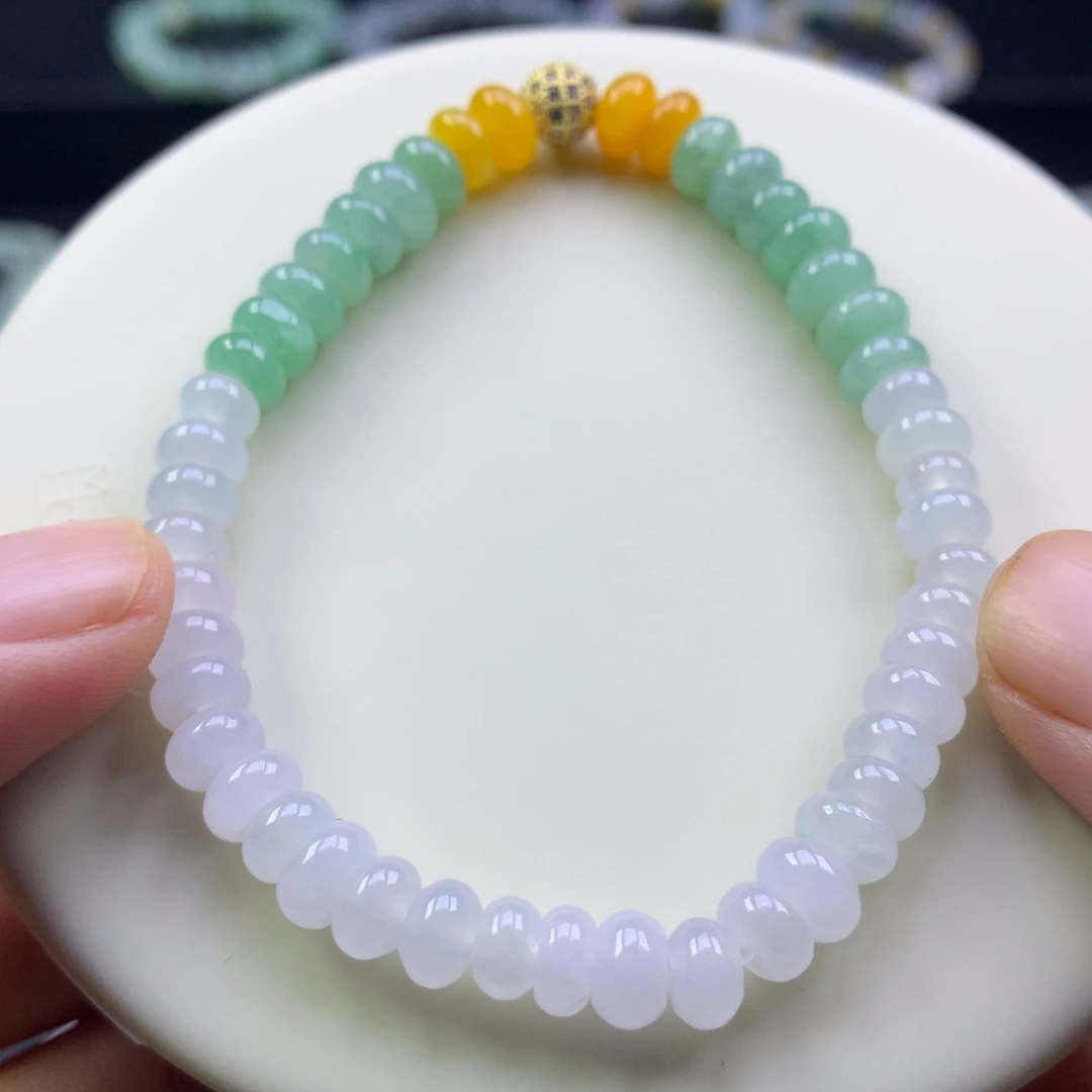 未镶嵌手串翡翠卡6.6