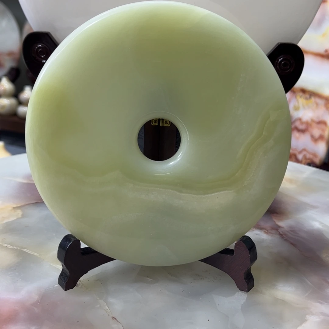 玉16cm平安扣摆件首单福利