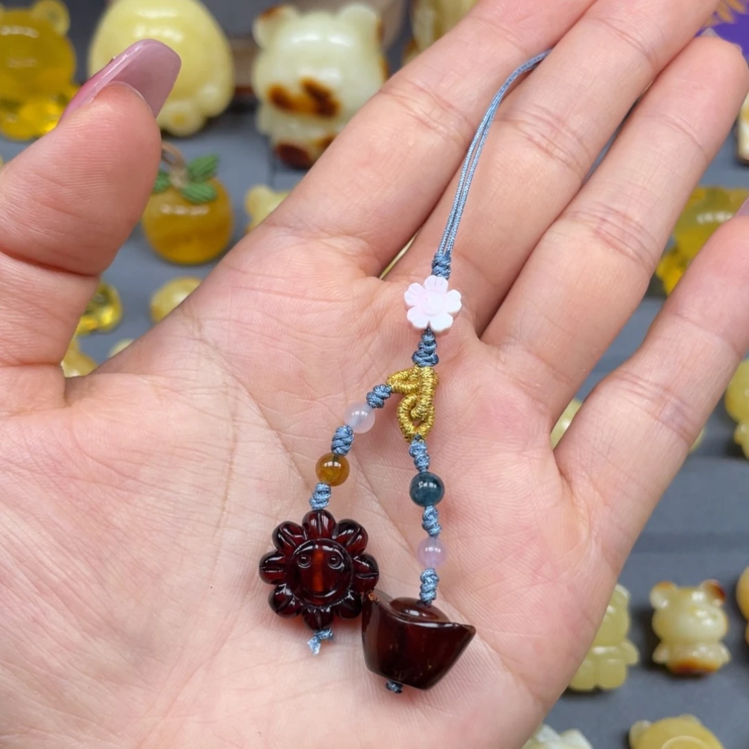 未镶嵌琥珀裸石蜜蜡