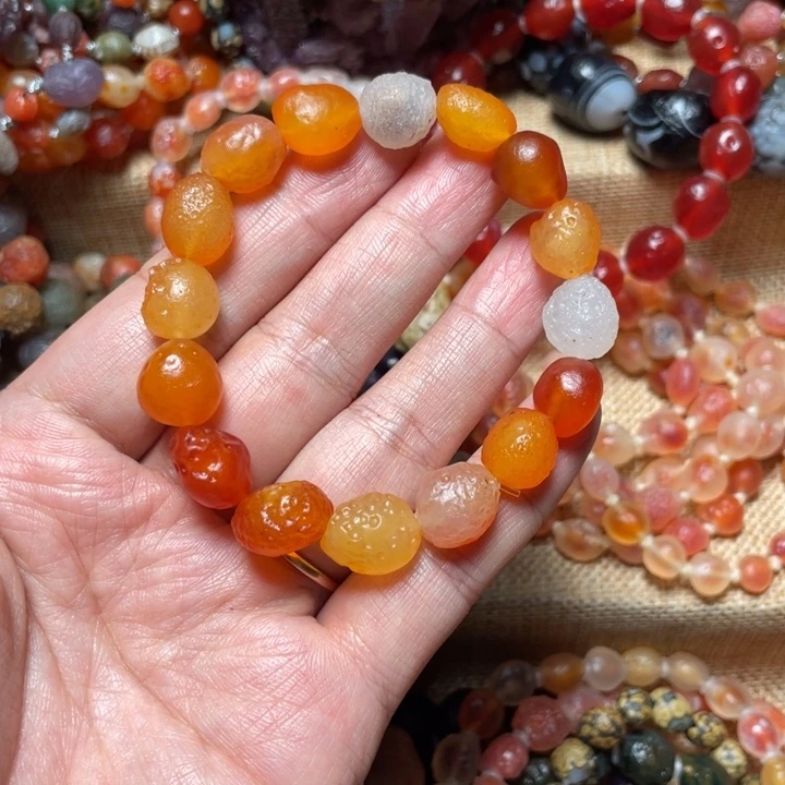 玛瑙/玉髓合金手链