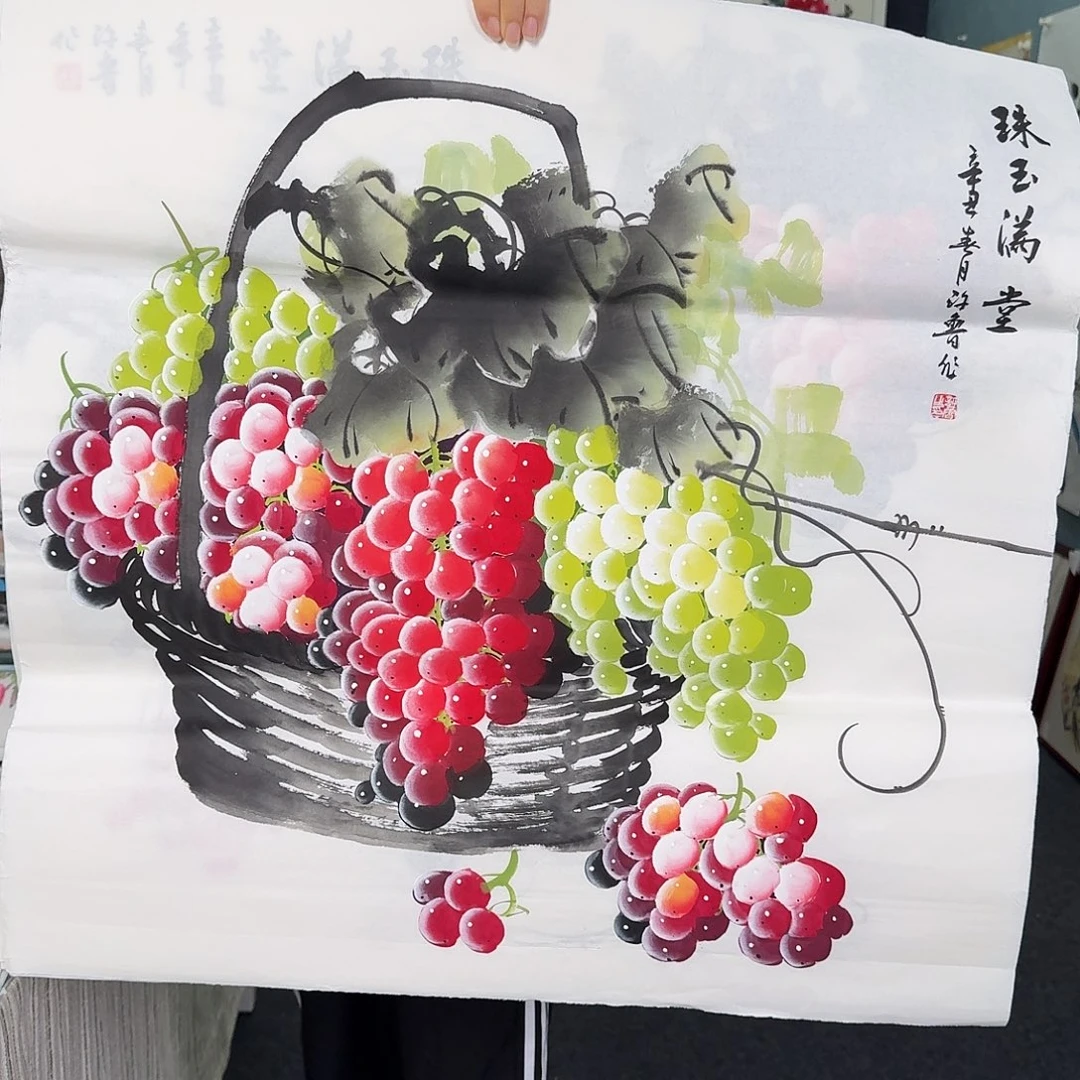 纯手绘的好看作品
