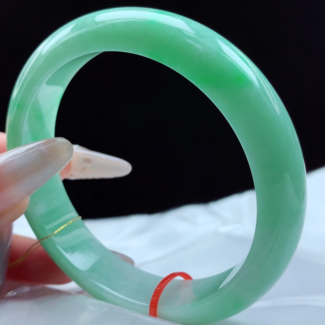 未镶嵌手镯翡翠57圈433