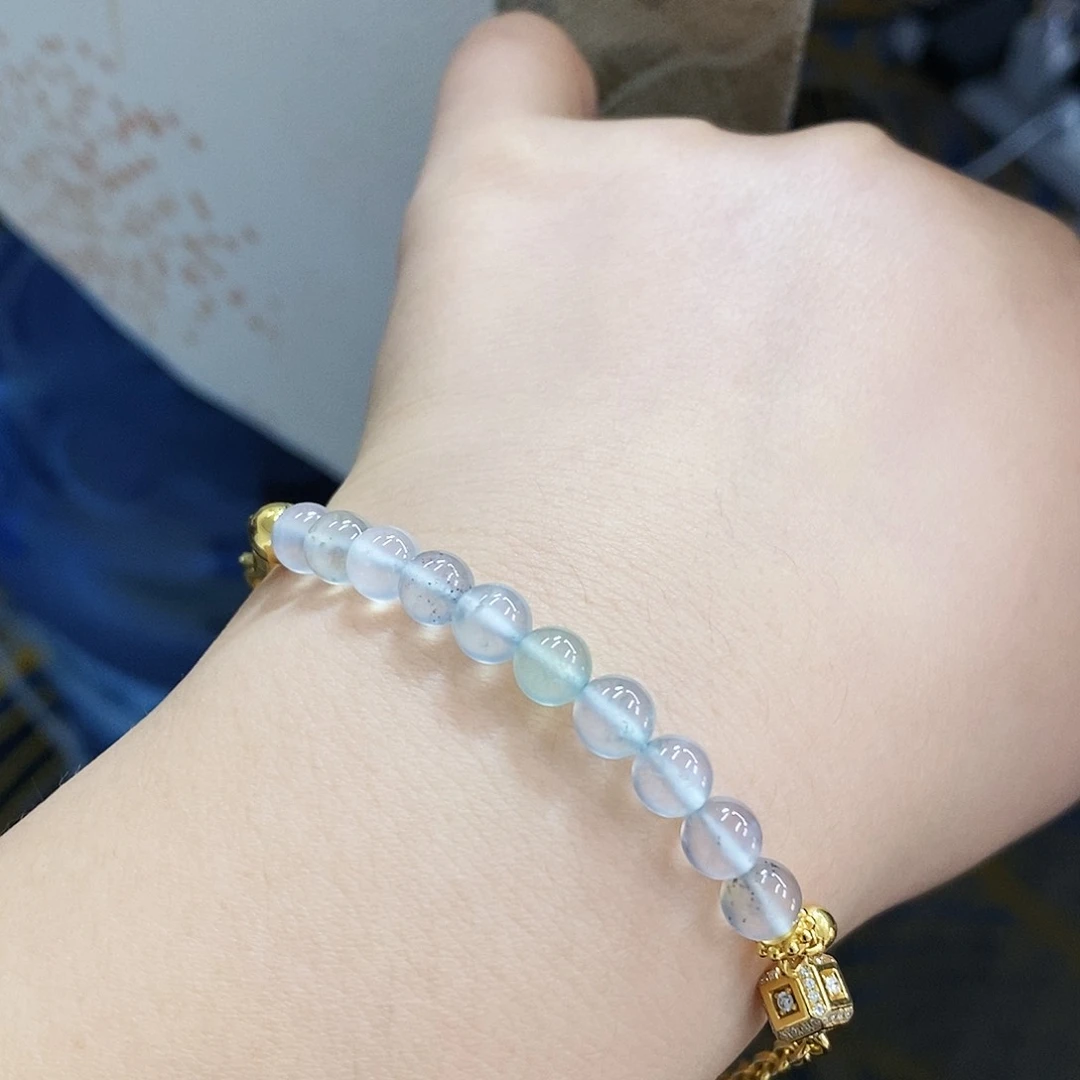 颈饰未镶嵌翡翠玻璃钢手链