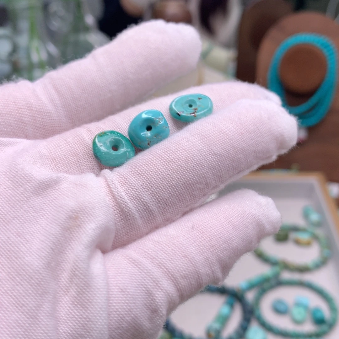 绿松石未镶嵌配饰