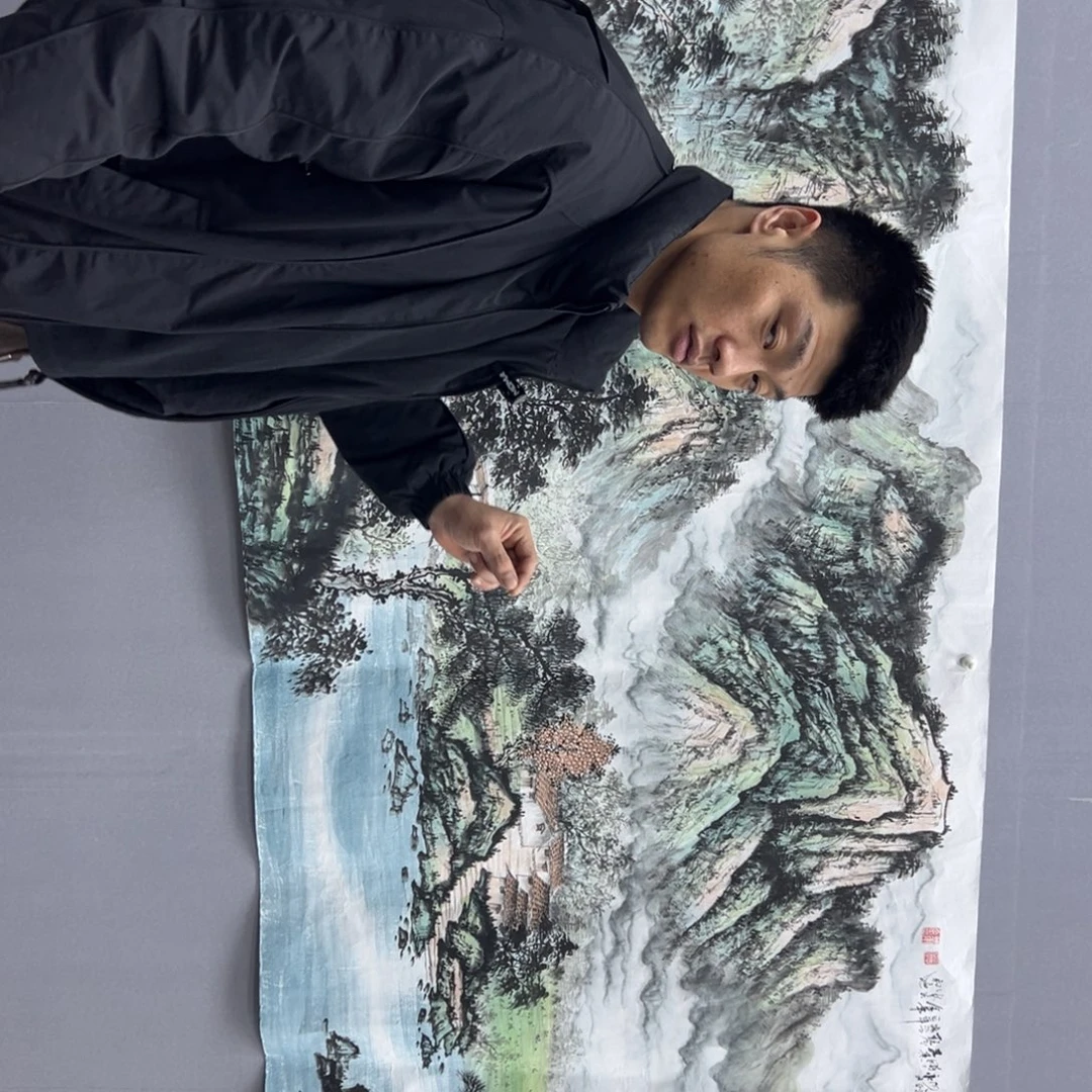 国画纯手绘字画宣纸