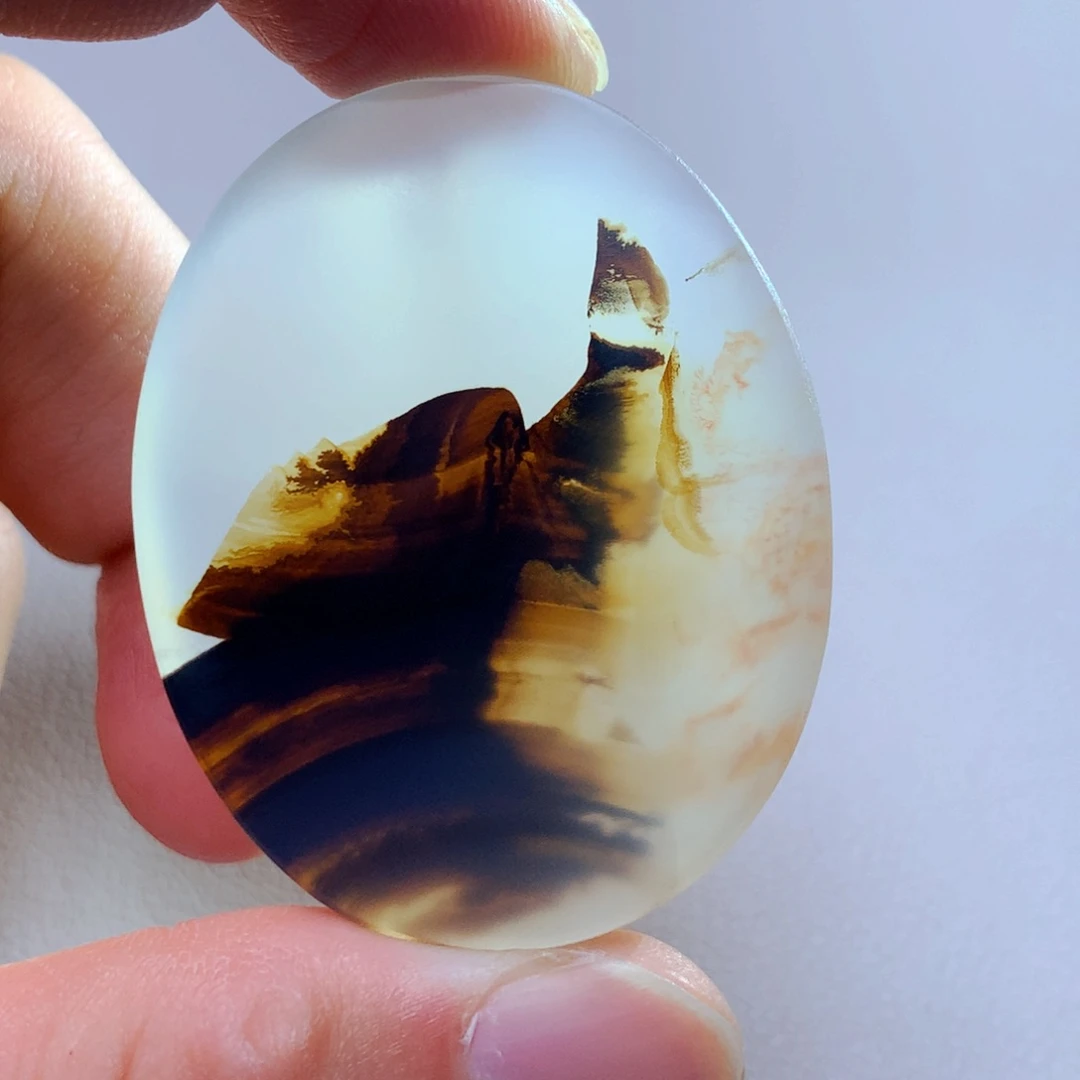 玛瑙/玉髓吊坠(不含链)未镶嵌袁*