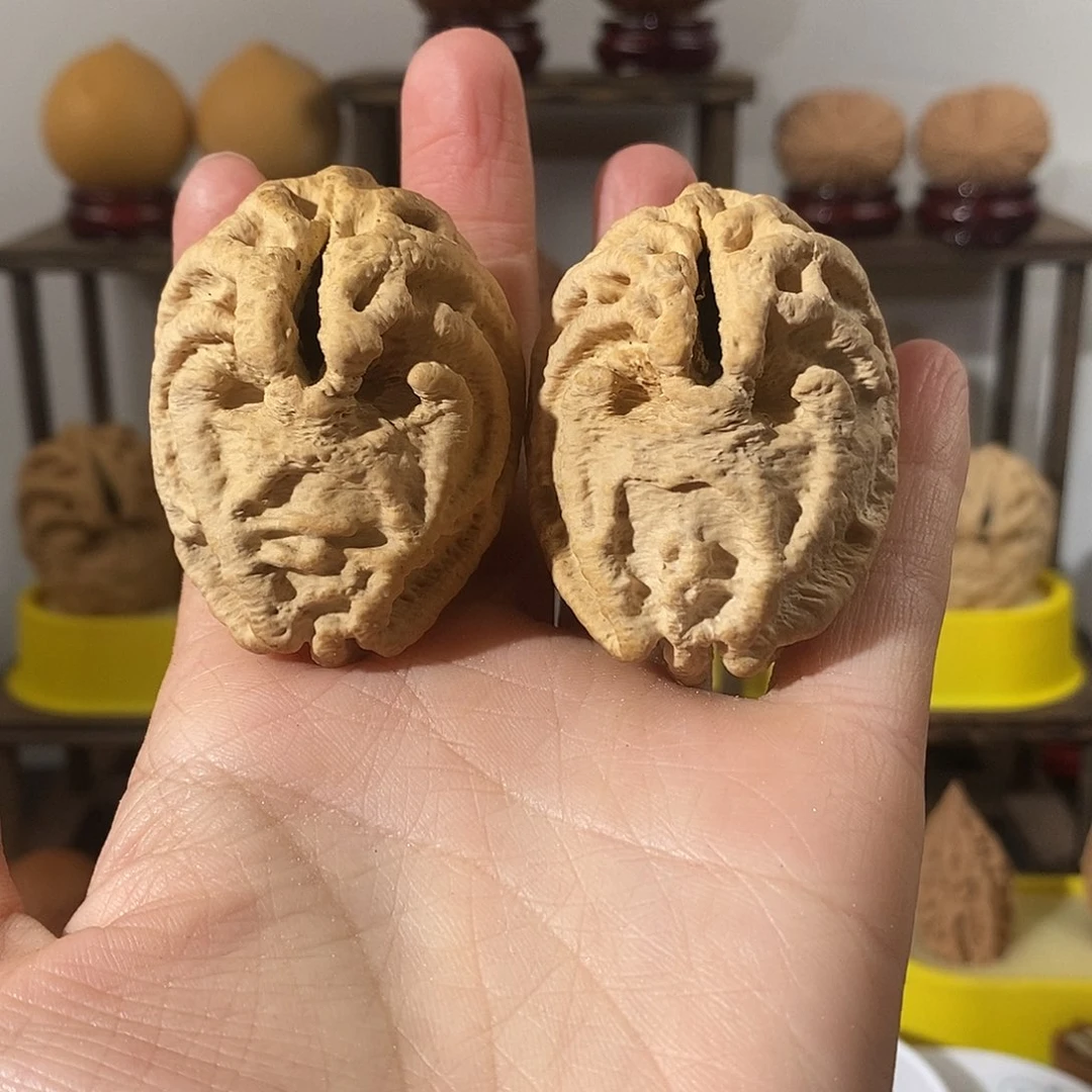 吊坠文玩核桃鬼脸41