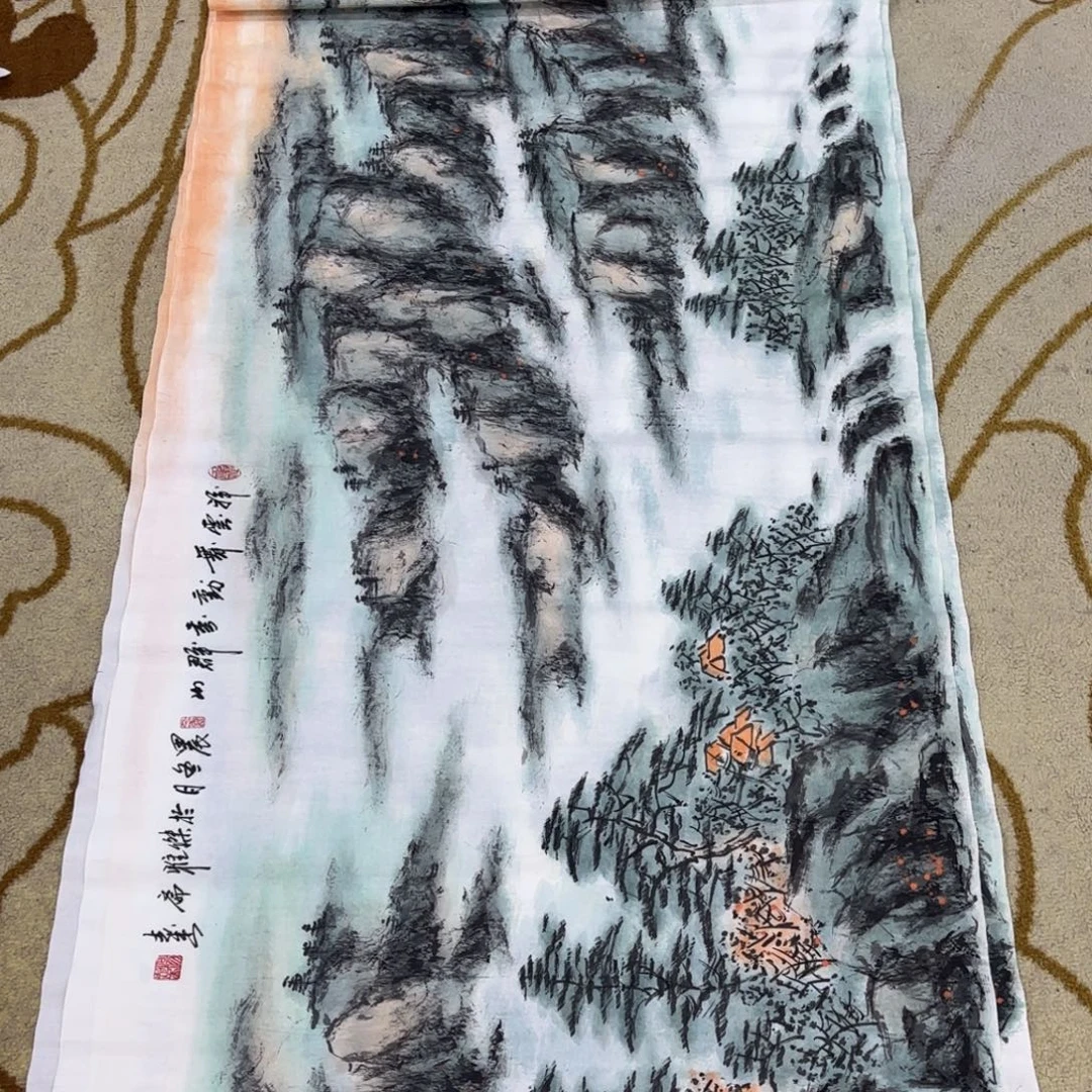 国画杨志杰小六山水艺