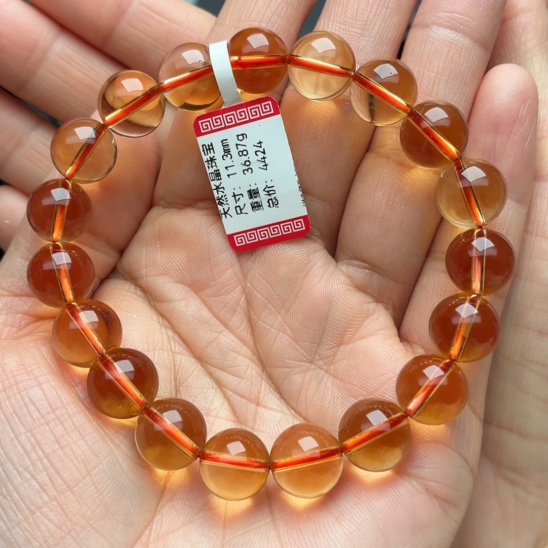 未镶嵌水晶手串天然水晶