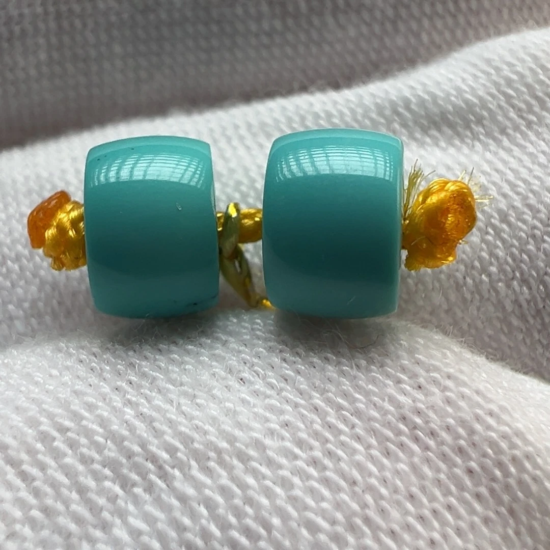 绿松石未镶嵌配饰6.4×4.4