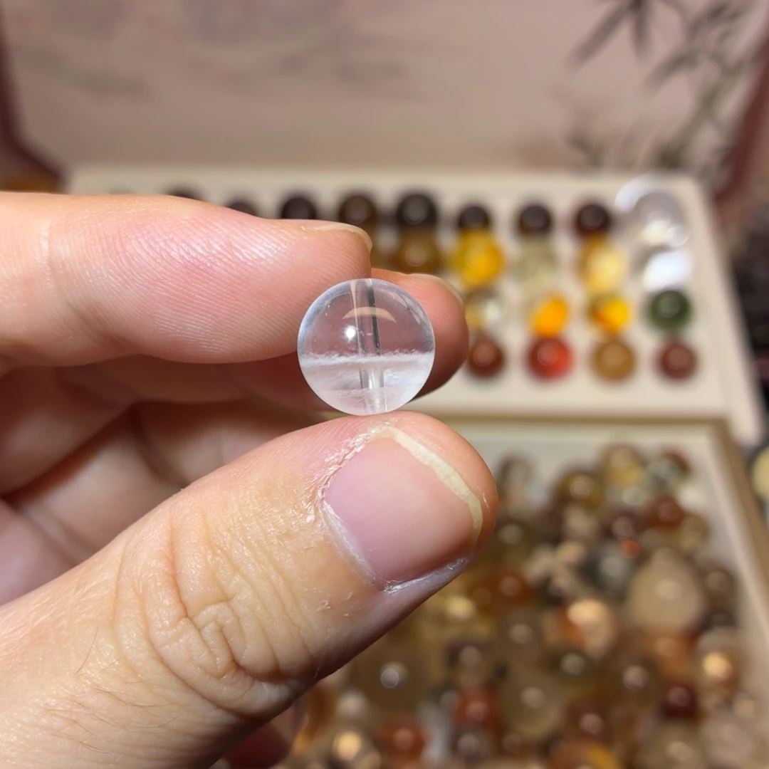 水晶未镶嵌珠宝半成品11.8喜马拉雅白幽灵