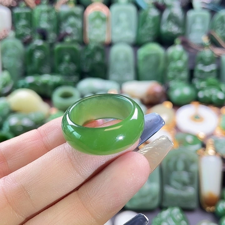 和田玉戒指未镶嵌