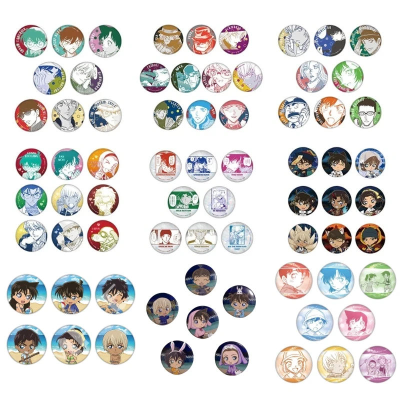 （日谷）名侦探柯南 land展 原画吧唧/幼年/僵尸Q/泳装/月兔吧唧