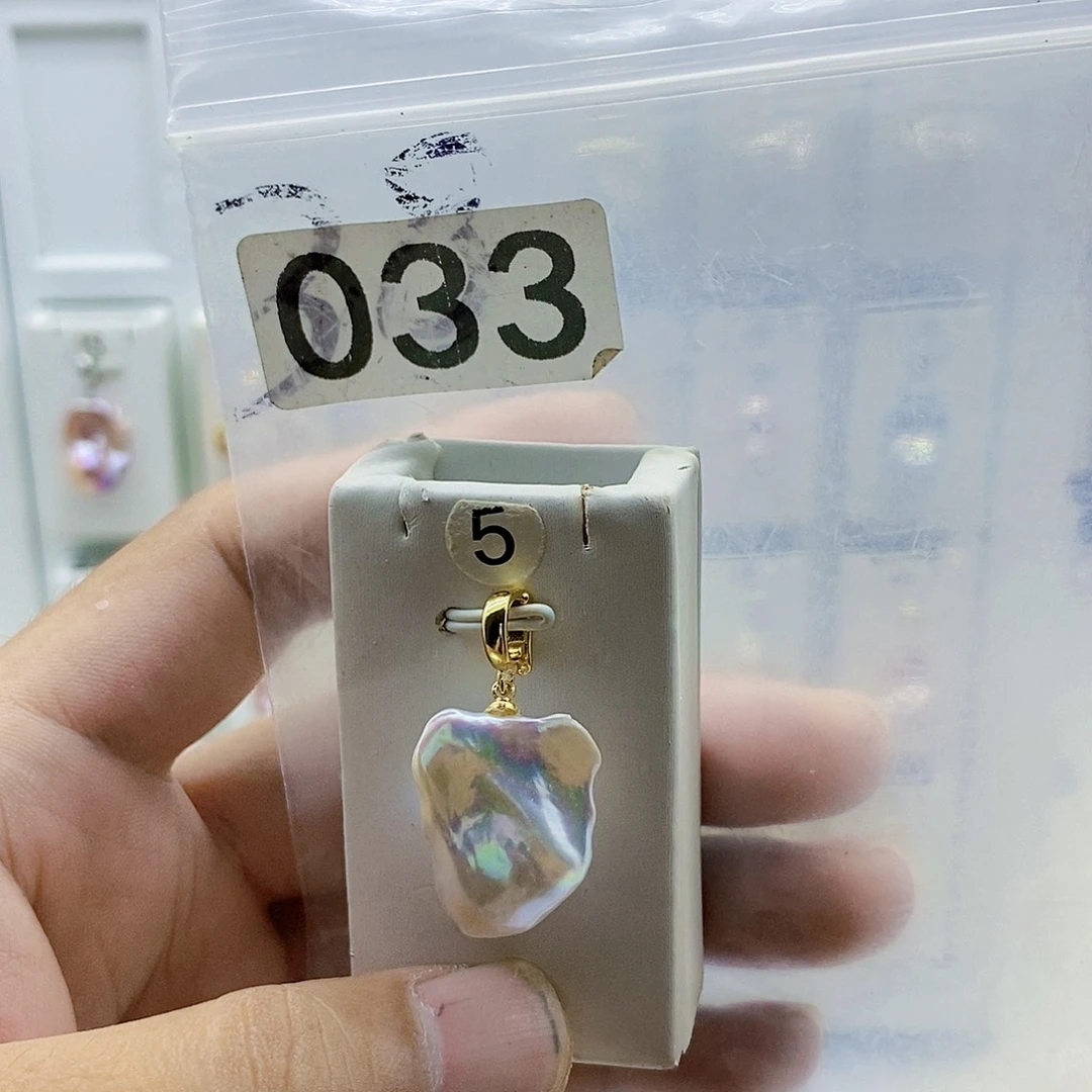 颈饰合金淡水珍珠