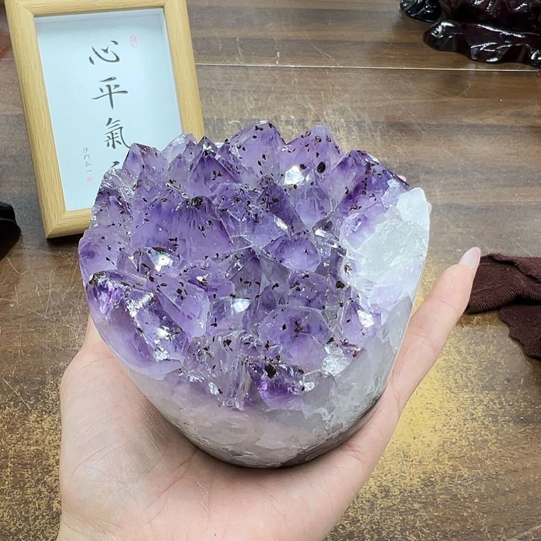 紫晶摆件未镶嵌福利