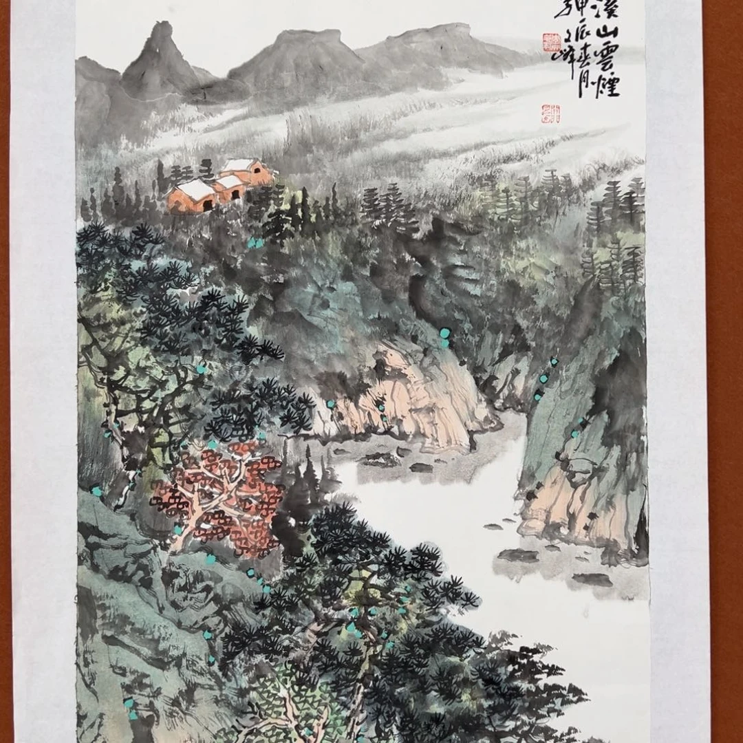 国画李文峰的作品