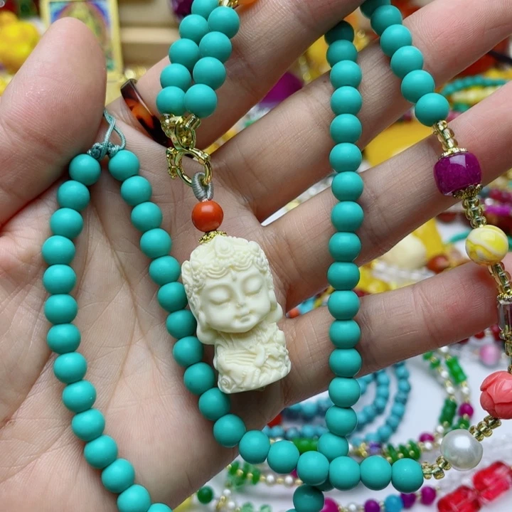 树脂制品29号设计款项链