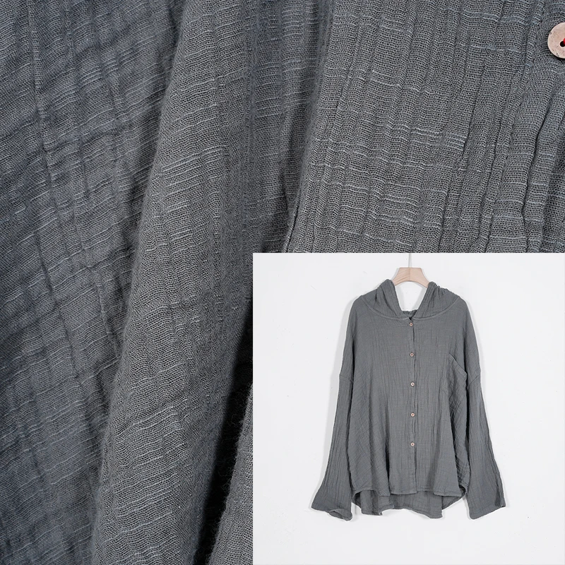 肌理麻开衫 8446
