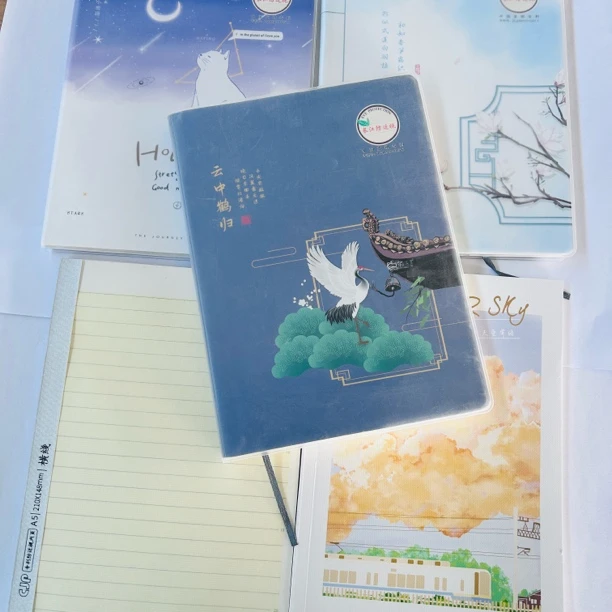 长江各种横线本款式不挑混发【文创·本册·笔类套装】