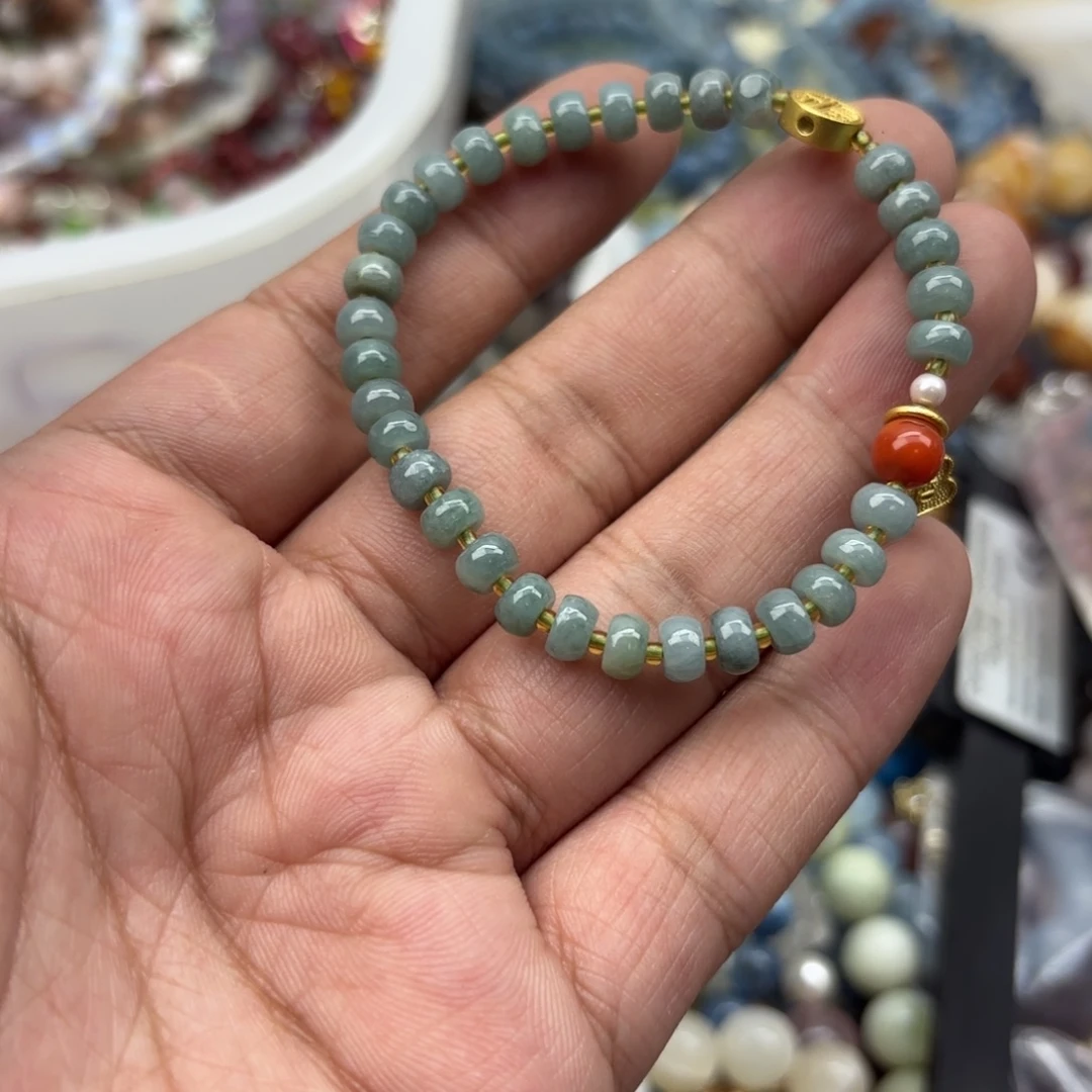 水晶手链银S925镶嵌