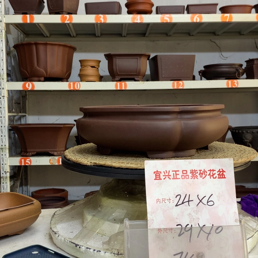 紫砂花盆精品紫砂花盆包邮包邮