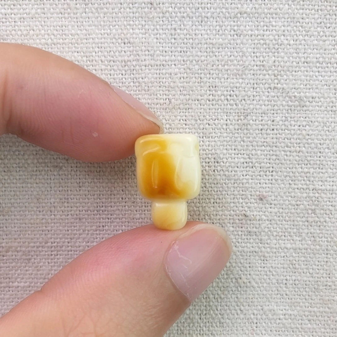 琥珀未镶嵌珠宝奇石雪糕