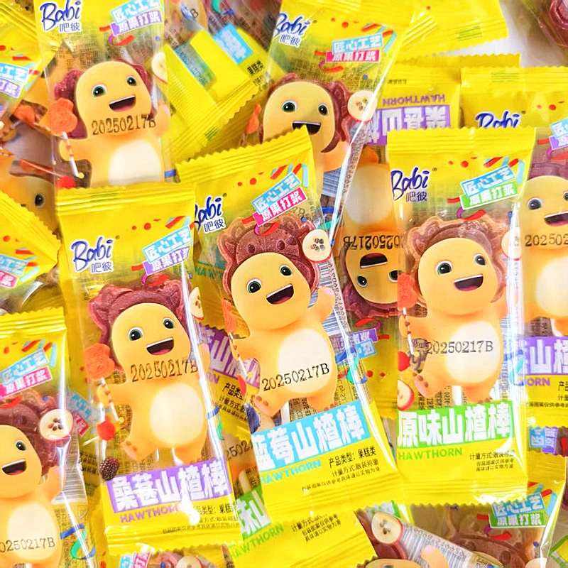 吧彼山楂棒儿童零食无添加剂奶龙棒蓝莓山楂桑葚山楂棒蜜饯零食