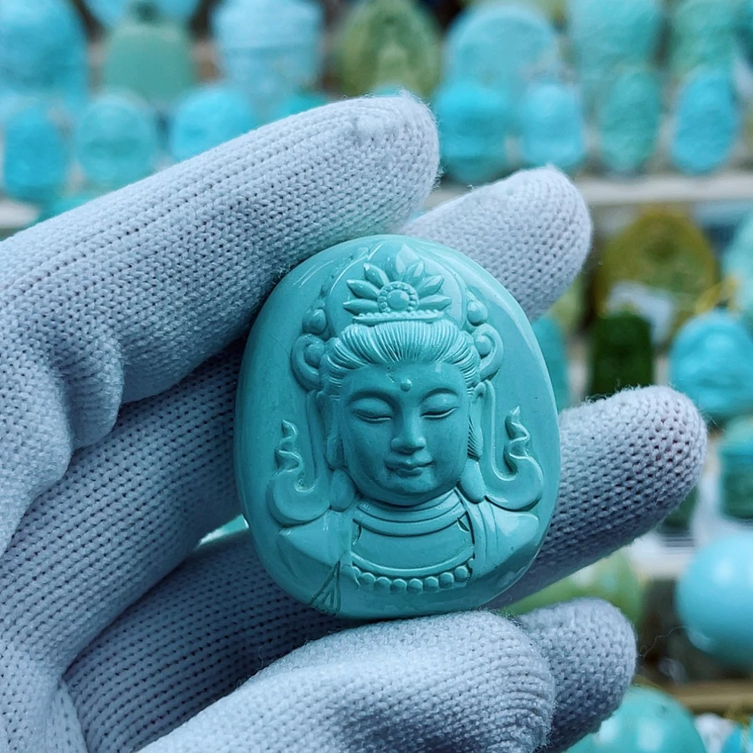 绿松石未镶嵌珠宝奇石