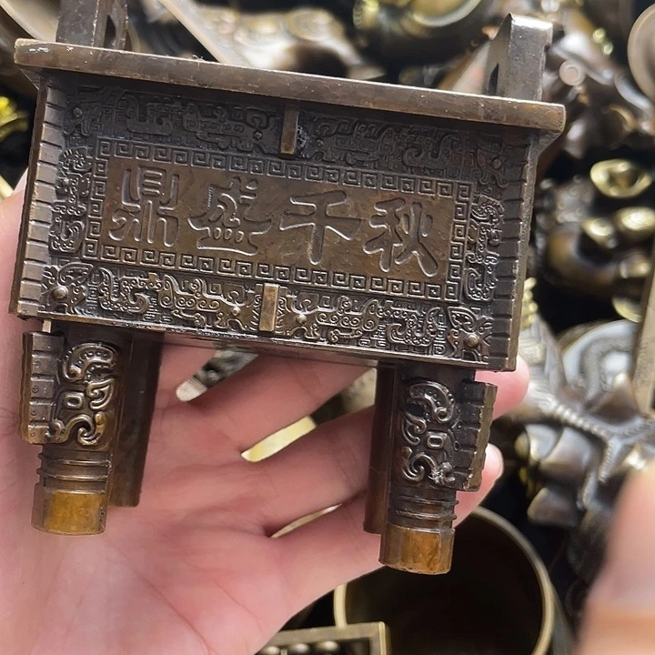 铜器摆件中秋快乐