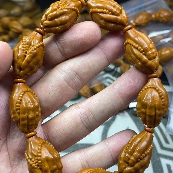 橄榄核手串/手链橄榄核雕工艺手串