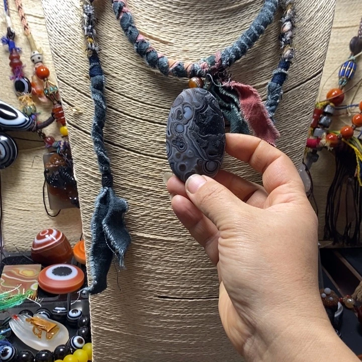 玛瑙/玉髓未镶嵌颈饰