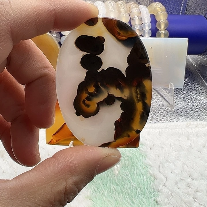 玛瑙/玉髓未镶嵌颈饰