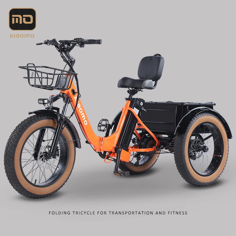 小末【铝架骑士】三轮车越野长途休闲钓鱼旅行变速越野三轮车