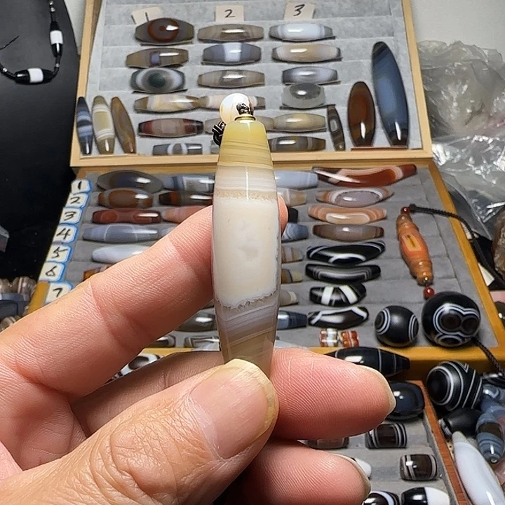 玛瑙/玉髓未镶嵌吊坠(不含链)