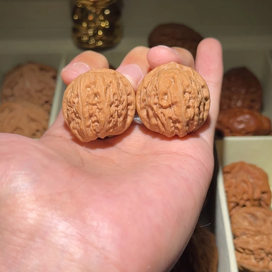 吊坠文玩核桃乾隆磨32全品