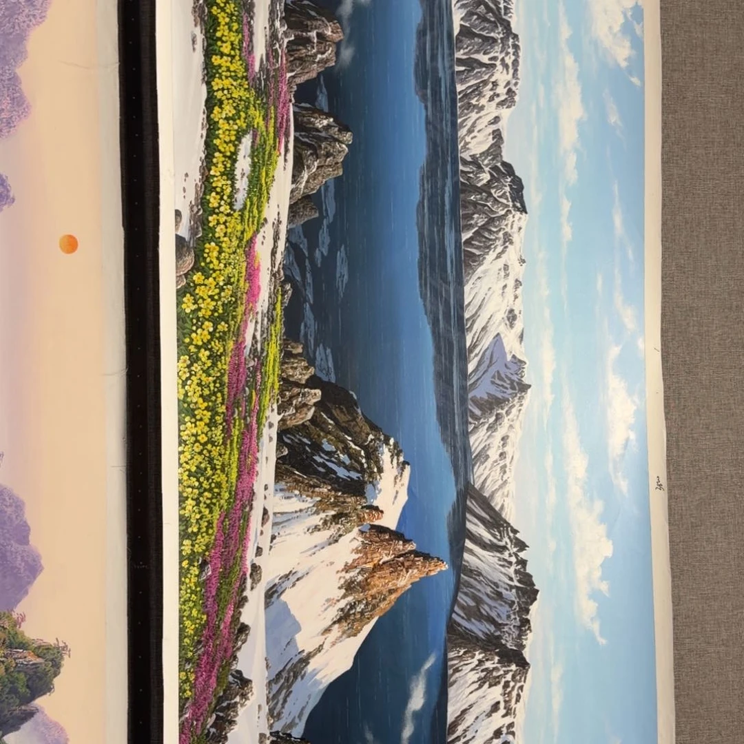 油画在哪点哦我去