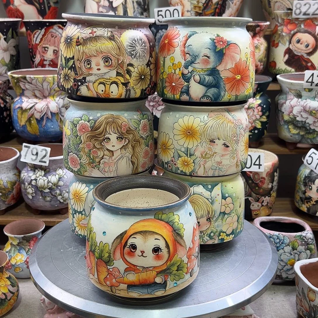 8***1景德镇炫彩手绘景德镇炫彩手绘