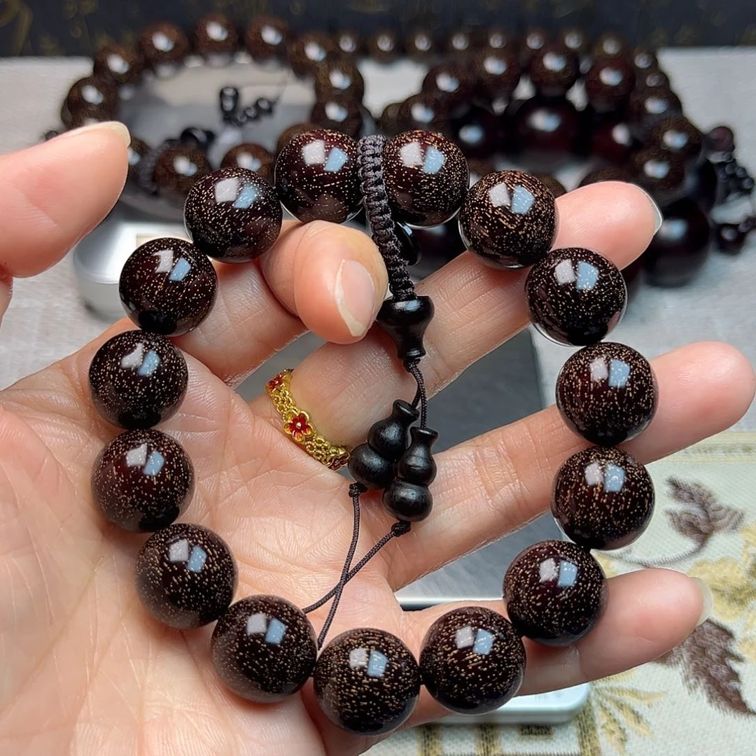 檀香紫檀（小叶紫檀）1.5 15颗 爆星