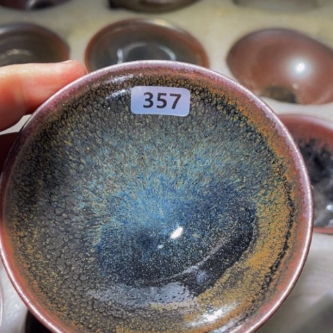 茶盏原矿原釉柴烧建盏