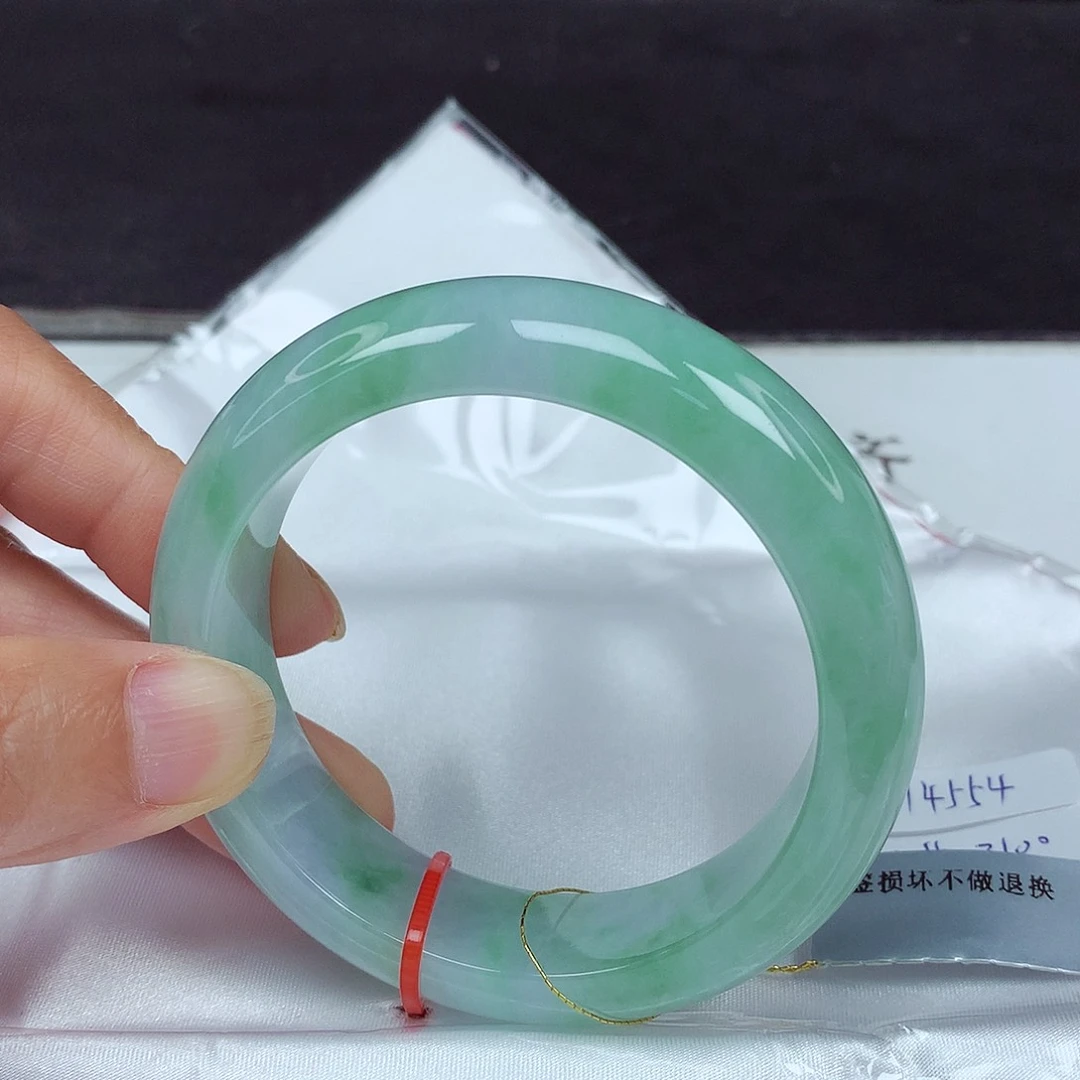 未镶嵌手镯翡翠57圈4554