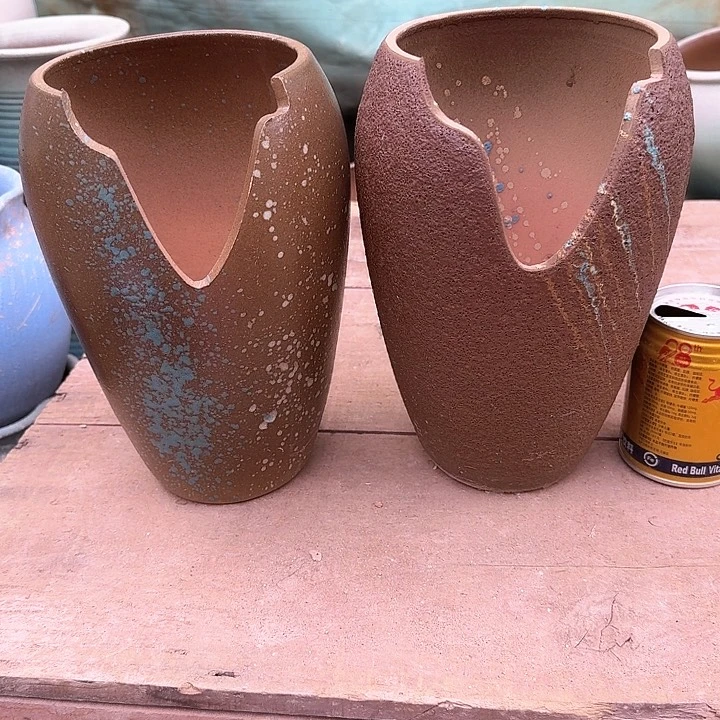 红陶准备好微瑕花盆来咯