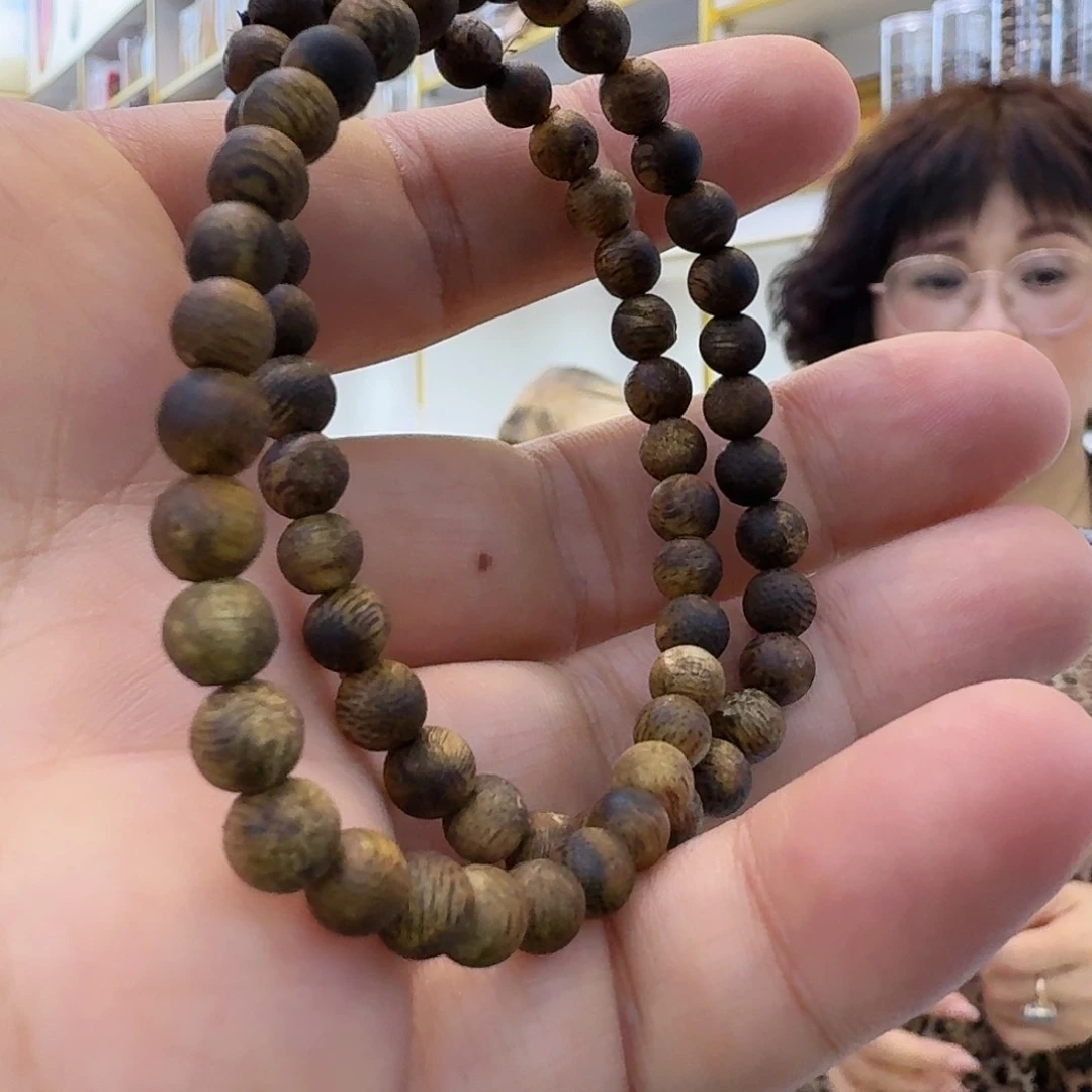 沉香碎屑沉香2圈卡4-5