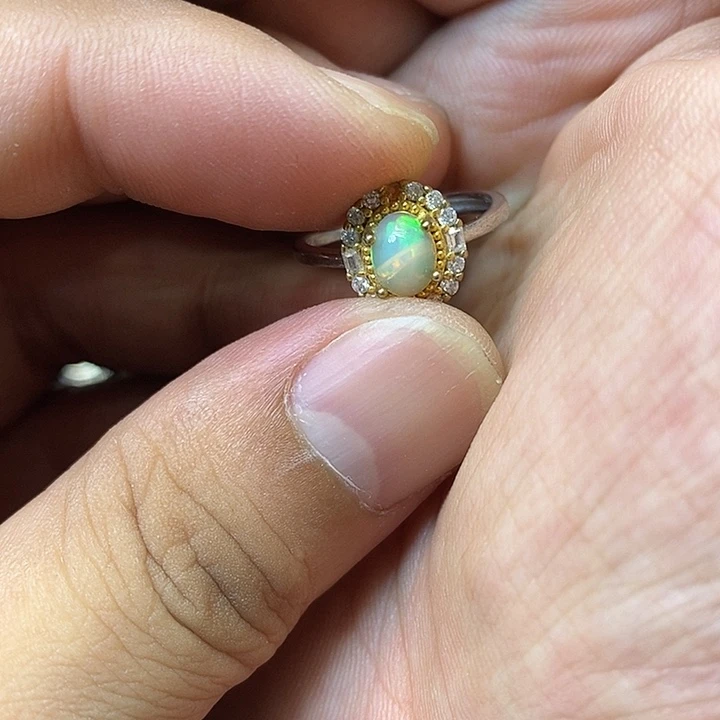 水晶珠宝半成品未镶嵌