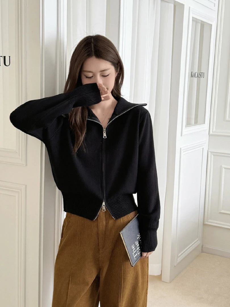 楠哥#2025秋冬新款大翻领毛衣