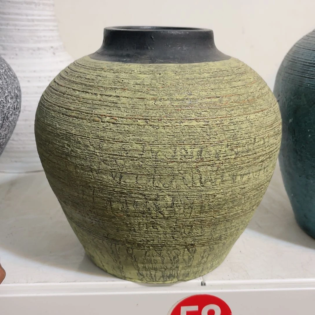 红陶无孔无孔口径8高度20